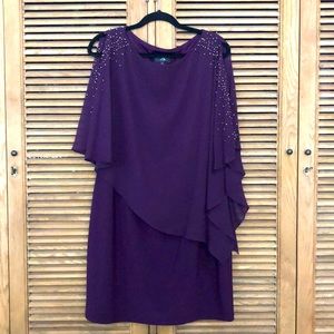 Beautiful Plum Cocktail Dress